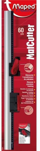 Immagine prodotto Maped Set di passepartout MatCutter da 60 cm argento/nero in blister (Taglierini)