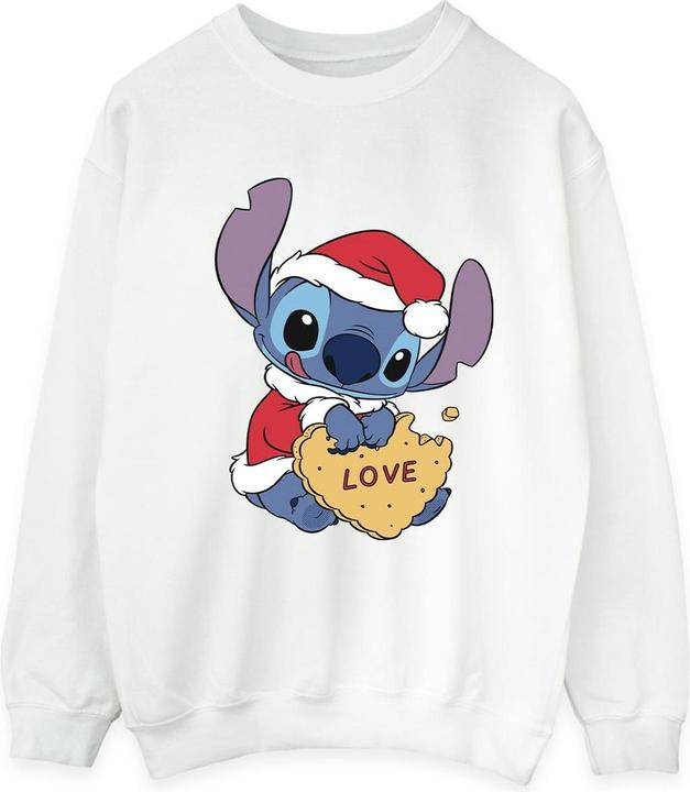 Immagine prodotto Disney Lilo And Stitch Christmas Love Biscuit Felpa Uomo (XL)