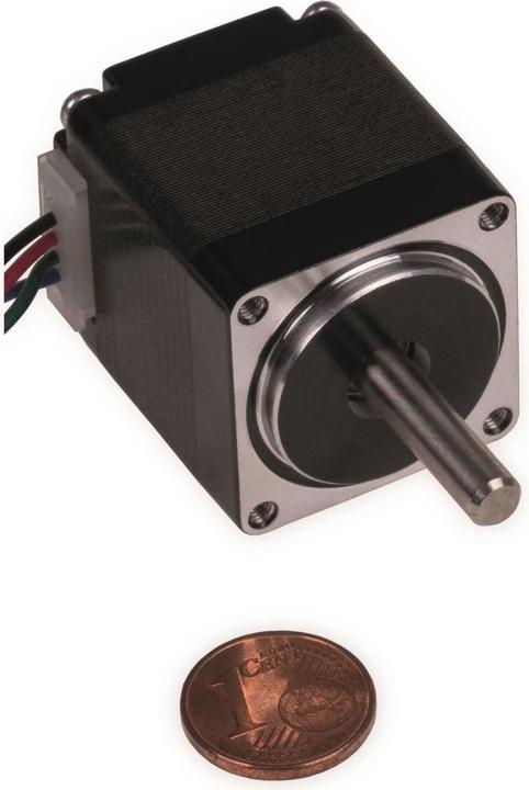 Actual product image Joy-it Stepper motor NEMA11-01 0.055 Nm 0.42 A Shaft diameter: 5 mm (Motor)