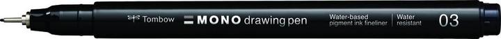 Actual product image Tombow Mono Drawing Pen (Black, 1 x)