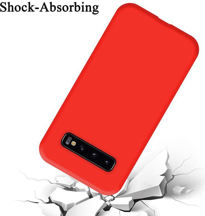 Actual product image Cadorabo TPU Liquid Silicone Case Cover (Samsung Galaxy S10)