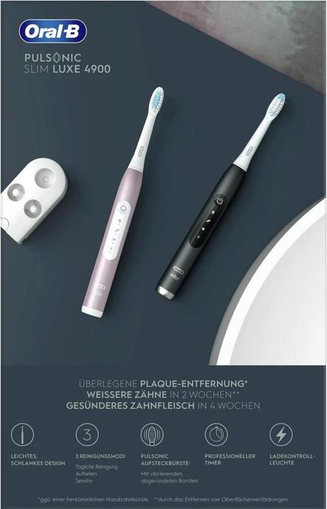 Actual product image Oral-B Pulsonic Slim Luxe 4900 (Sonic toothbrush)