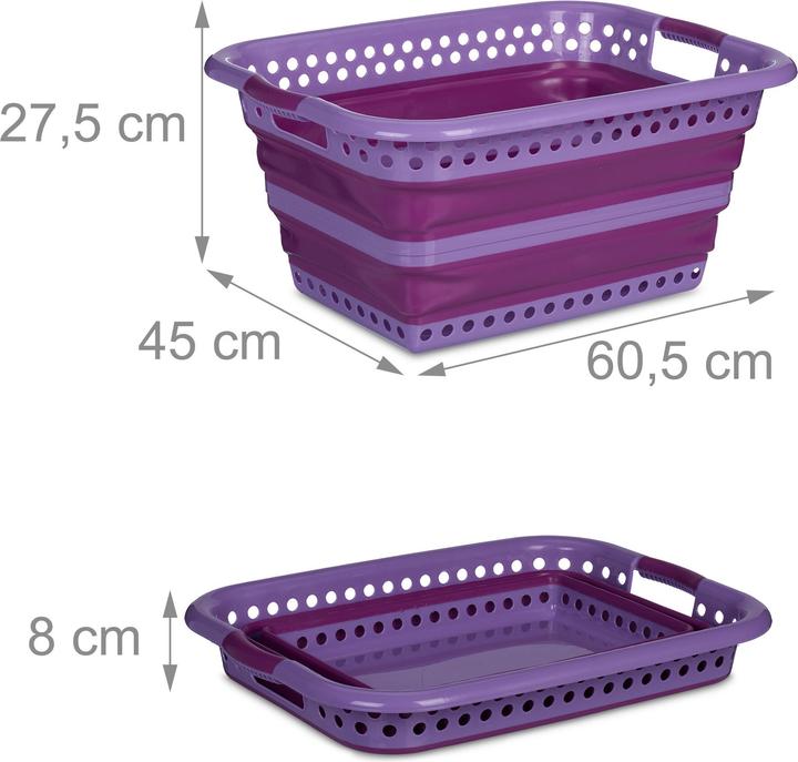 Produktbild Relaxdays Wäschekorb (35 l)