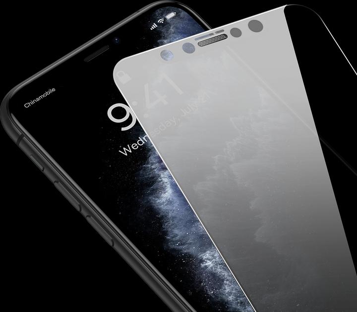 Immagine prodotto Baseus 0,3 mm Protezione completa della privacy Protezione dello schermo in vetro temperato di cristallo (1 Pezzo/i, Apple iPhone XS Max)