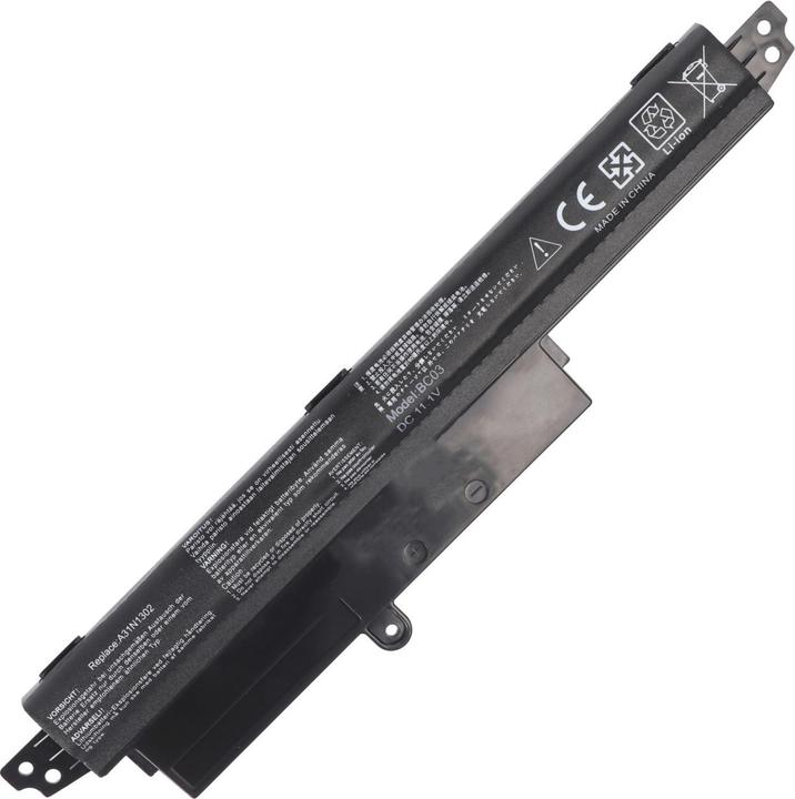 Actual product image ASUS VivoBook X200CA battery 0B110-00240100E, 1566-6868, A31LM9H, A31LMH2, A31N1302 (4 Cells, 2200 mAh)