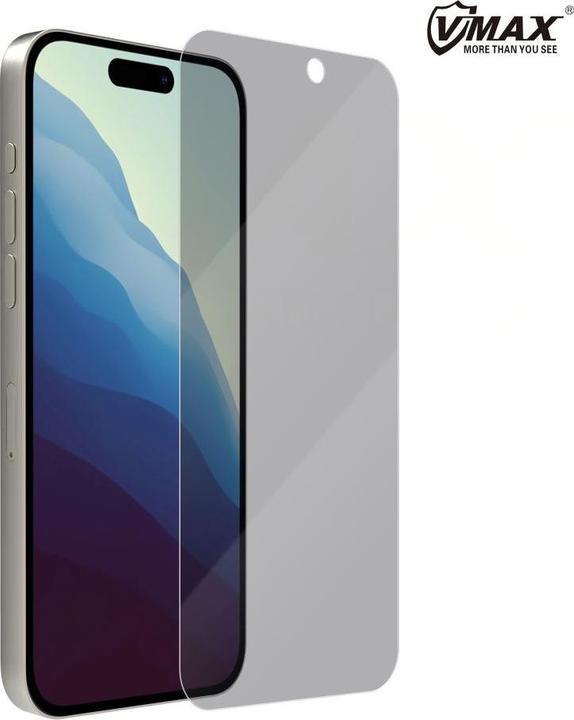 Actual product image Vmax tempered glass 0.33mm 2,5D high clear privacy glass for iPhone 7 / 8 / SE2020 / SE2022 (1 Piece, Apple iPhone 7)