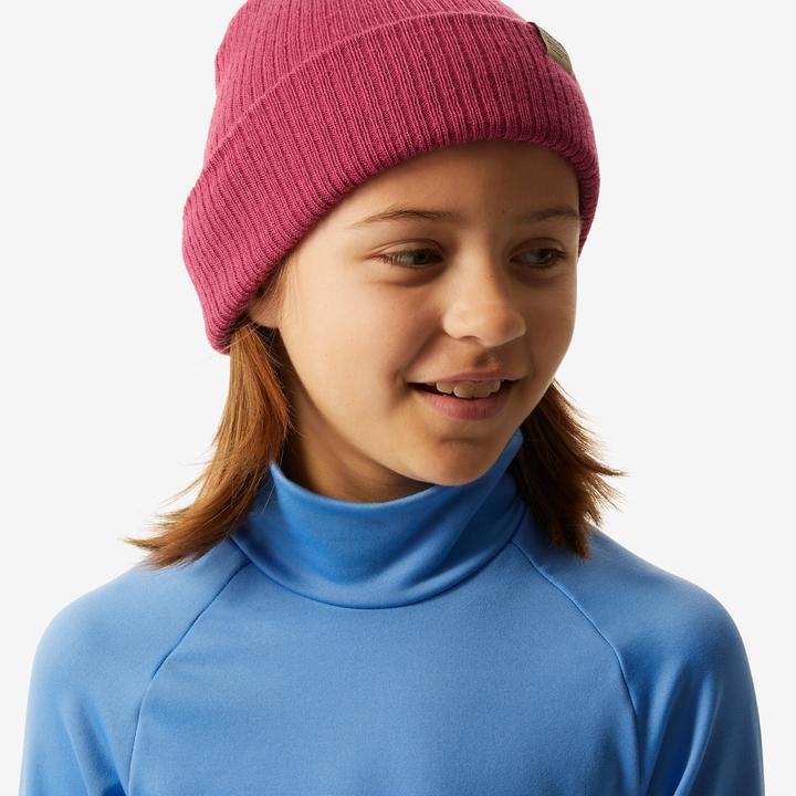 Produktbild Wedze Skiunterwäsche Funktionsshirt Kinder hoher Kragen - BL 500 blau (152)