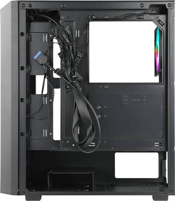 Image du produit Azza Boitier Moyen Tour ATX Fighter RGB avec panneau vitré (Noir) (ATX, ITX, mATX)