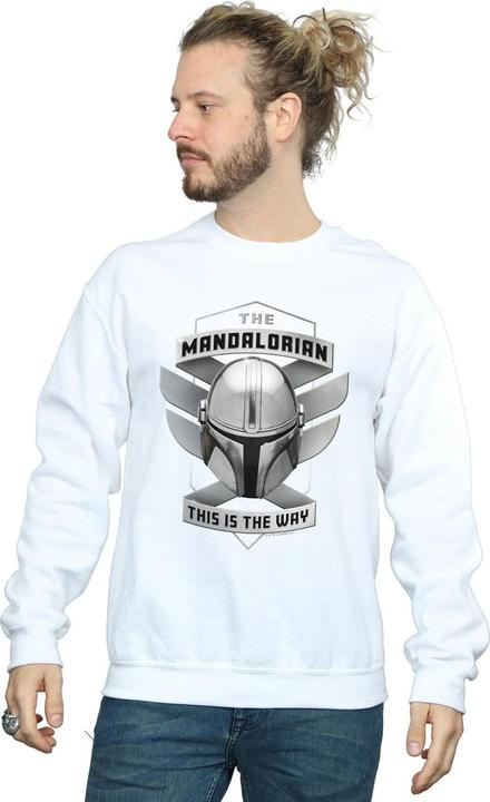 Immagine prodotto Star Wars The Mandalorian This Is The Way Mando Felpa Uomo (L)