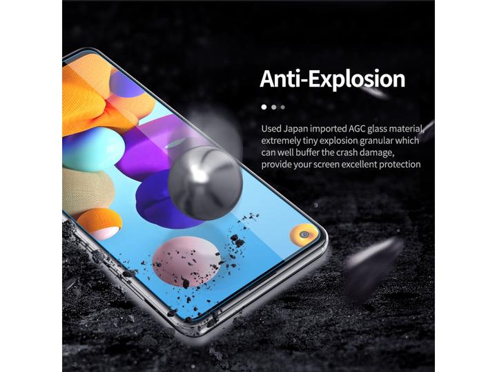 Produktbild Screenguard Samsung Galaxy A21s Panzerglas Schutzfolie Case Friendly Design (1 Stück, Samsung Galaxy A21s)