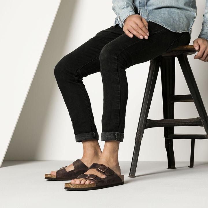 Actual product image Birkenstock Arizona Nubuck Leather Normal (42)