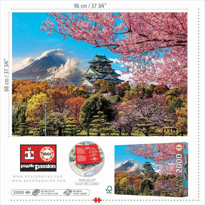 Immagine prodotto Educa Castello di Osaka 2000 pezzi (2000 pezzi)