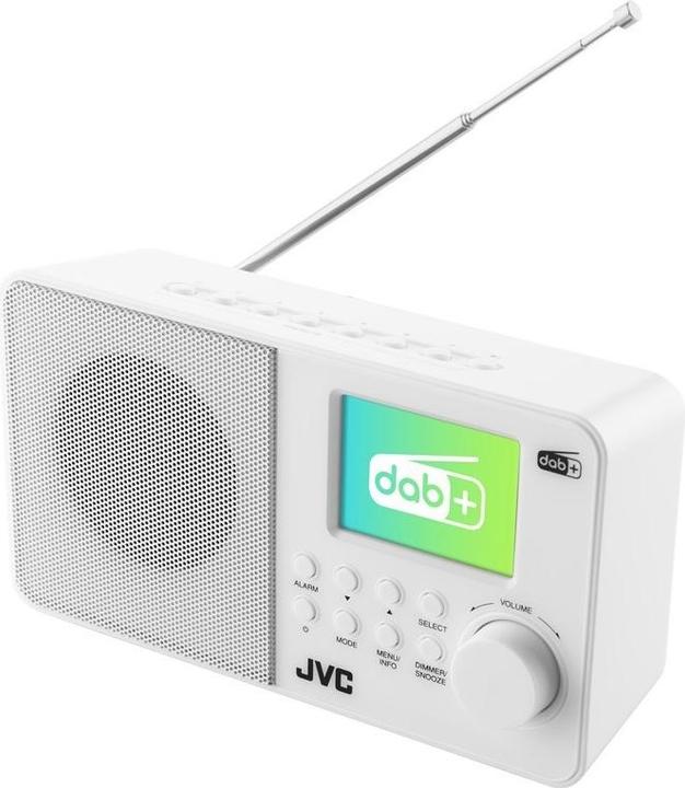 Image du produit JVC Radio DAB RA-E611W-DAB blanc (FM, DAB+ DAB)