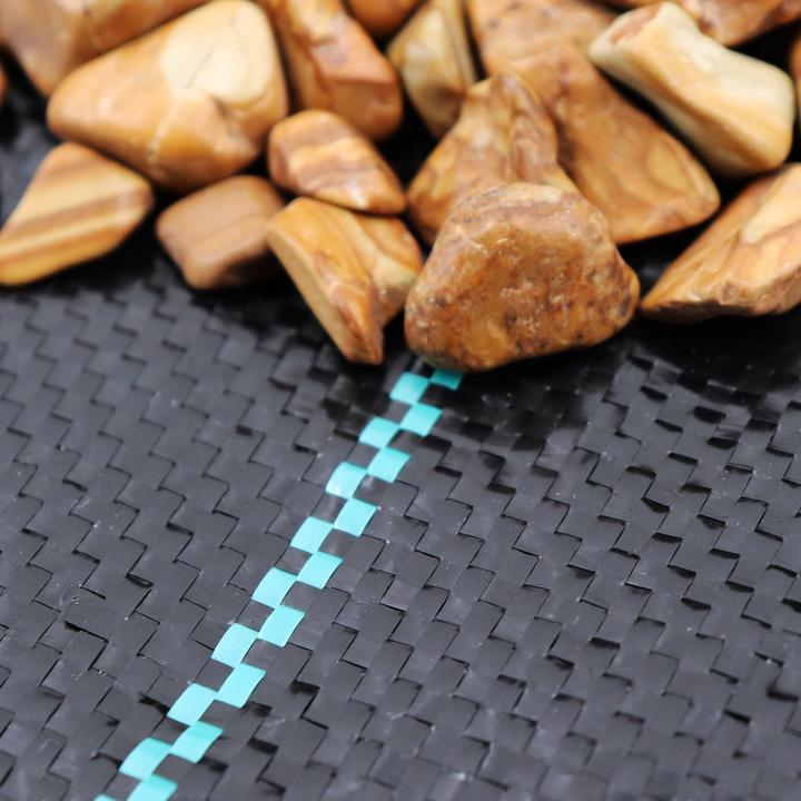 Actual product image Aquagart 600m² Bodengewebe Unkrautfolie Mulchfolie 100g 1,65m breit