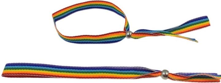 LGBT+ Stolz Verstellbares Armband (11.50 cm, Textil)