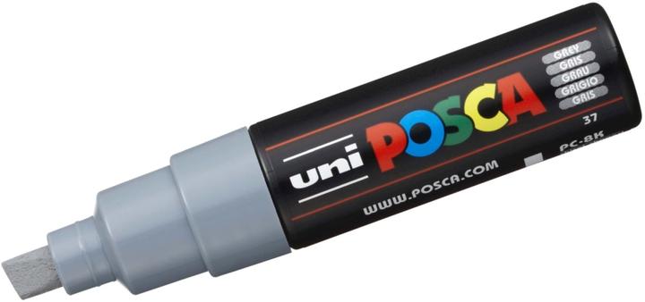 Immagine prodotto Posca Marchio PC-8K con punta a cuneo (Grigio, 8 mm, 1 x)
