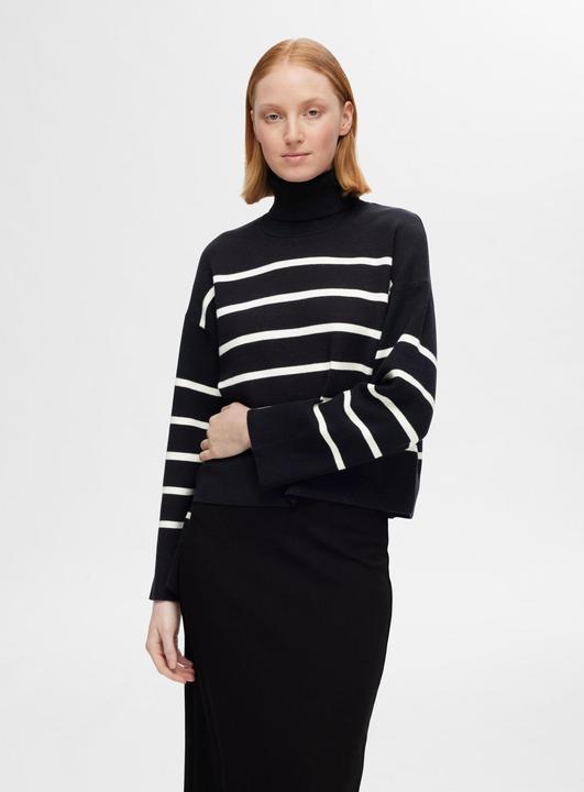Produktbild Selected Femme Slfkamma Ls Knit Roll Neck Noos (M)