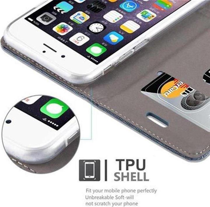 Image du produit Cadorabo Couverture look jeans Book (Apple iPhone 6)