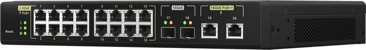 Actual product image QNAP QSW-M2116P-2T2S (20 Ports)