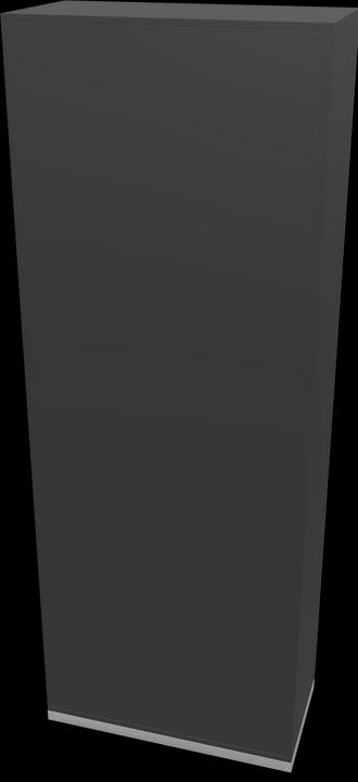Actual product image Narbutas Choice hinged door cabinet (80 x 40 x 217 cm)