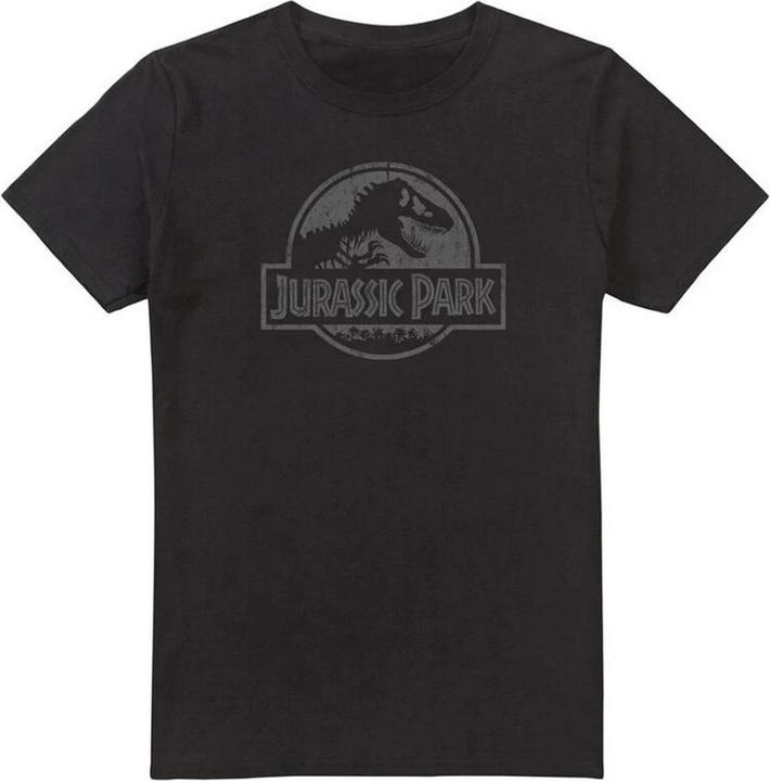 Jurassic Park TShirt mit monochromem Logo