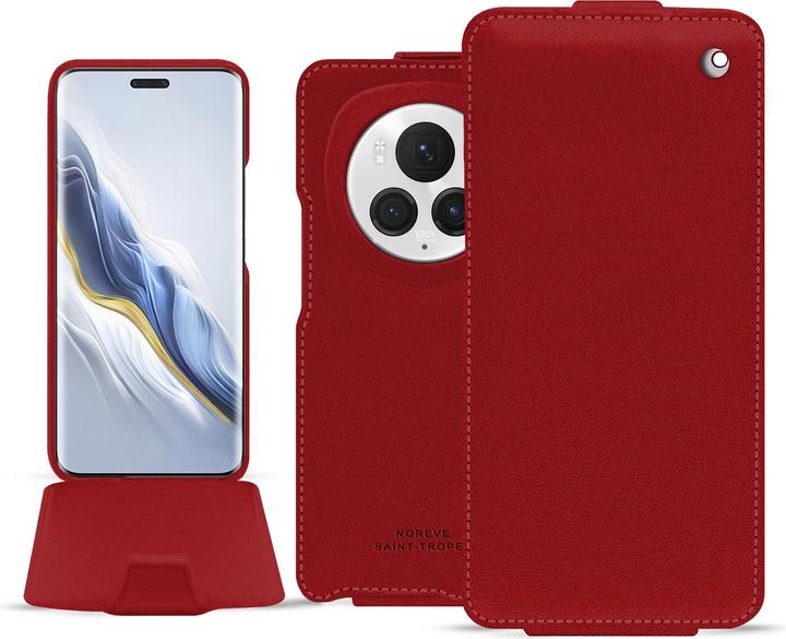 Actual product image Noreve Vertical leather shell (Honor Magic6 Pro)