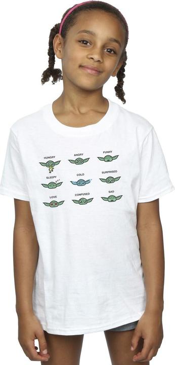 Image du produit Star Wars - T-shirt MANDALORIAN GROGU MOOD - Fille (116)