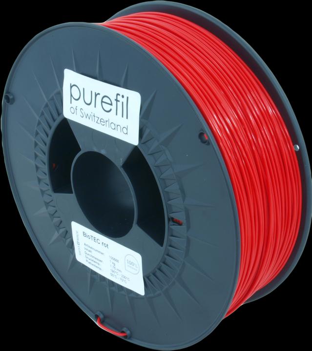 Produktbild Purefil Filament (bioTEC, 1.75 mm, 1000 g, Rot)