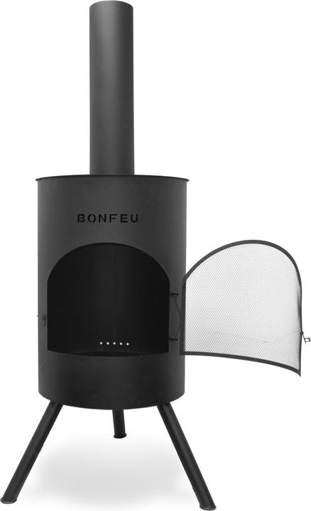 Actual product image Bonfeu BonTon 60 garden fireplace black