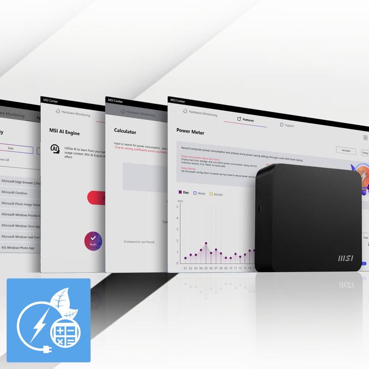 Actual product image MSI Cubi NUC 1MG (without operating system) (Intel Core 3 100U, 8 GB, 256 GB, Intel UHD Graphics)