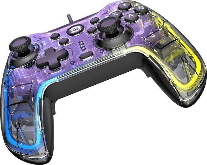 Productafbeelding Canyon GP-02, bedrade gamepad voor Windows/PS3/Android mediabox/android tv-toestel/Nintendo Switch, kabel (Windows, PS3, Android, Switch)