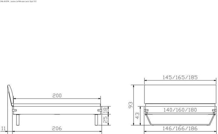 Actual product image Hasena Lecona (140 x 200)