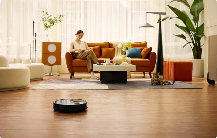 Actual product image Roborock Qrevo Slim (Vacuum mopping robot)