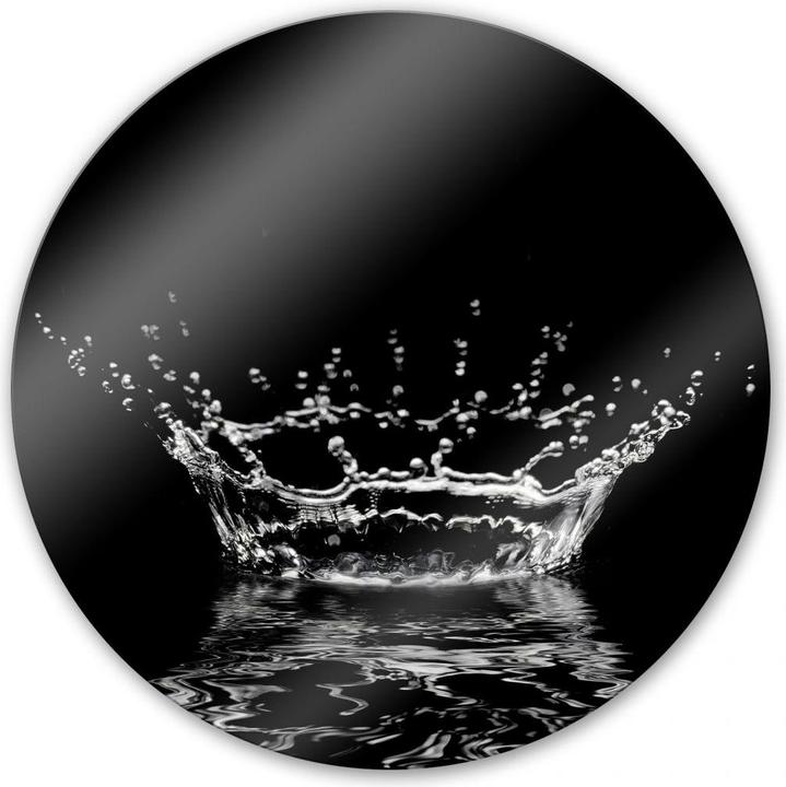 Actual product image Trenddeko Water drop - round (Ø 30 cm)