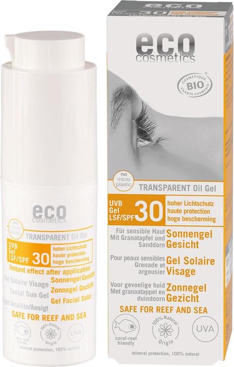 Eco Cosmetics Face Sensitive (Sun cream face, SPF 30, 30 ml)