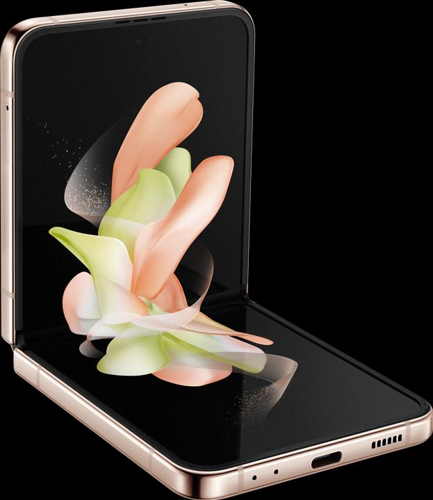Actual product image Samsung Galaxy Z Flip4 EU (128 GB, Pink Gold, 6.70", SIM + eSIM, 12 Mpx, 5G)