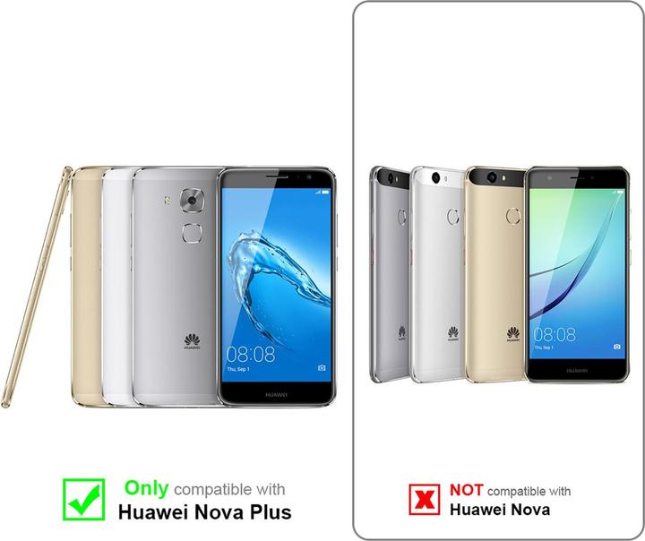 Produktbild Cadorabo Flip wie Invisible Cover (Huawei Nova Plus)