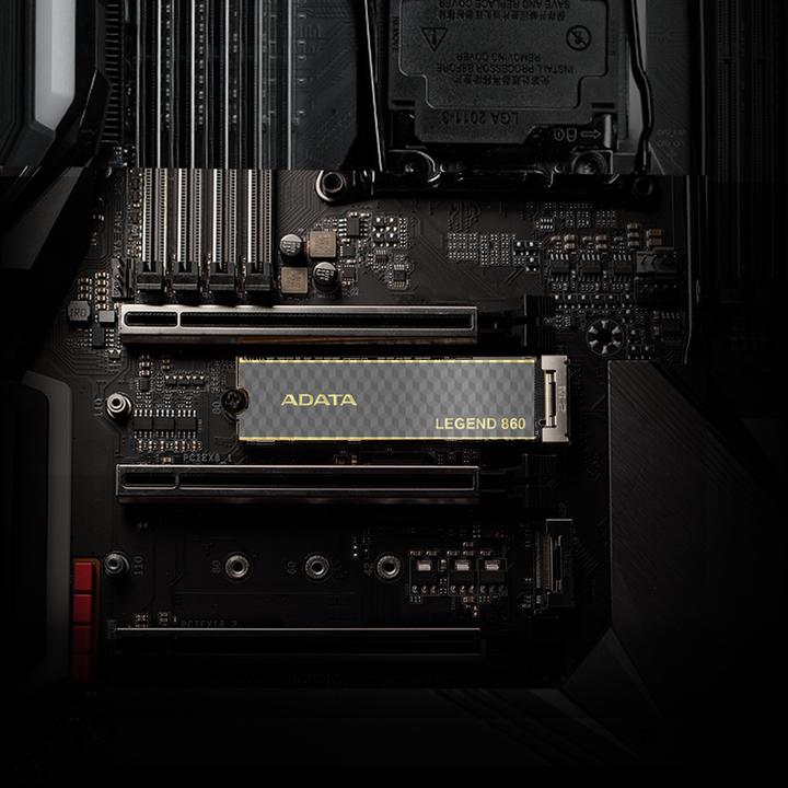 Image du produit Adata Dysk SSD LEGEND 860 2TB PCIe 4x4 6000/5000 MB/s M.2 (2000 Go, M.2 2280)