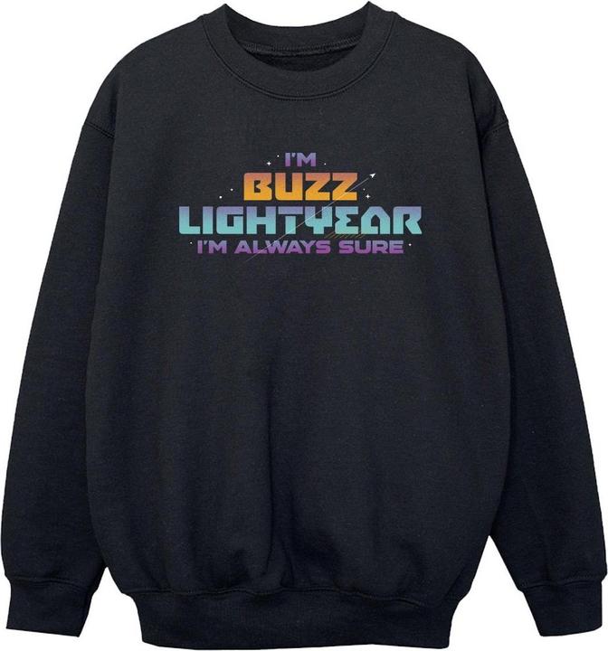 Disney Lightyear Always Sure Text Sweatshirt Jungen