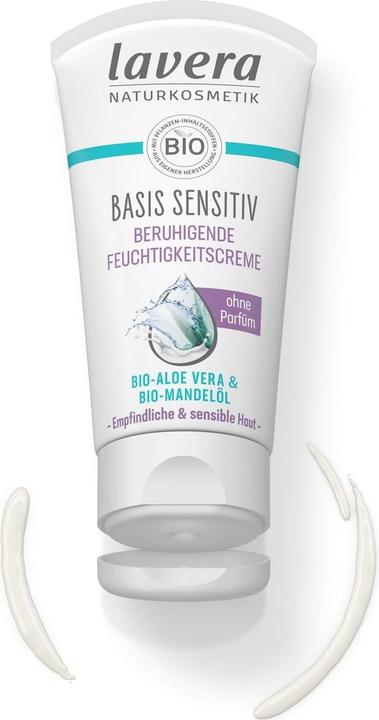 Actual product image Lavera Soothing Moisturising Cream basis sensitiv Cream (50 ml)