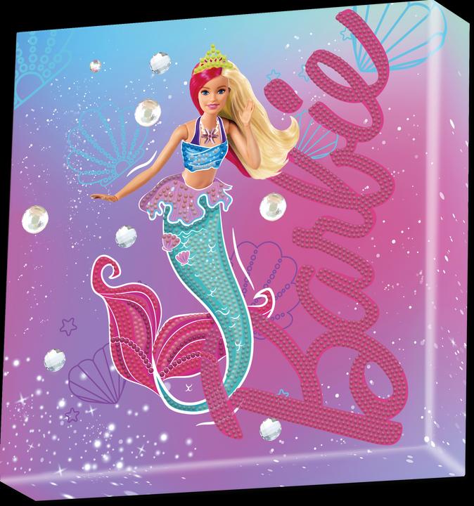 Actual product image Diamond Dotz DOTZ BOX® Original Diamond Painting Set Barbie "Mermaid Vibes", Creative Set with Glittering Diamond