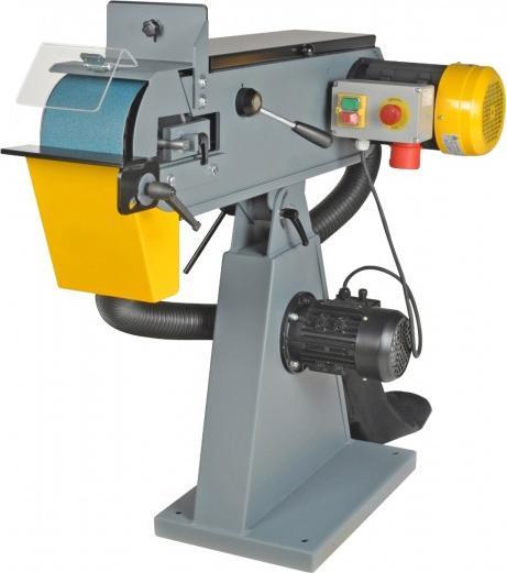 Produktbild Elmag - Premium Bandschleifmaschine Modell HD 150x2000 A/HD-B m. Absaugung (Bandschleifer)