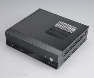 Actual product image Akasa Crypto Vesa Mini-ITX Case incl. 80W power supply unit (Mini-ITX)