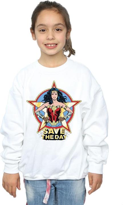 Image du produit - Sweat WONDER WOMAN STAR DESIGN - Fille (140, 146)