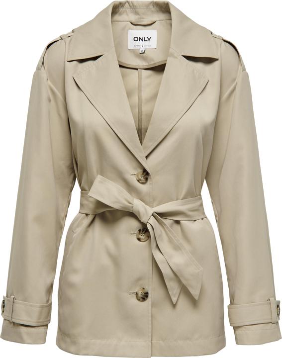 Only Reverskragen Jacke Trenchcoat