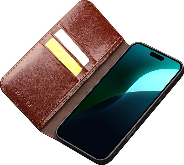 Actual product image QiAlino Cover Flip (Apple iPhone 16)