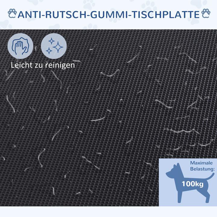 Immagine prodotto PawHut Tavolo per la rifinitura dei cani con barra regolabile (Cane)