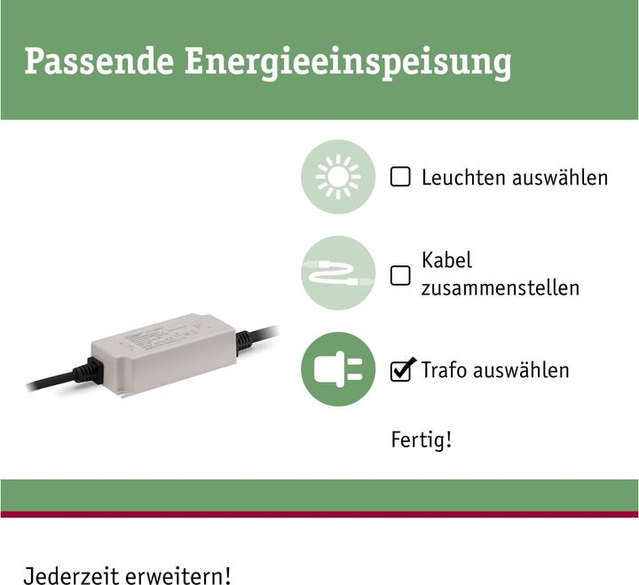 Immagine prodotto Paulmann Alimentatore da esterno Plug & Shine 30W