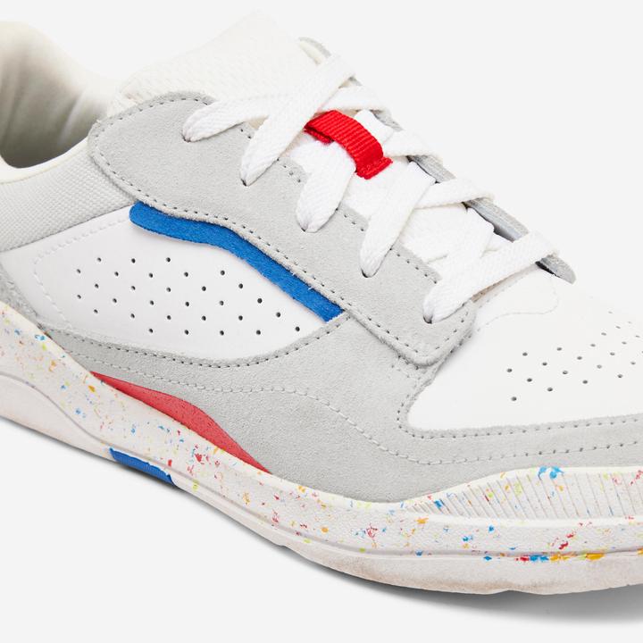 Produktbild Decathlon Turnschuhe Kinder Schnürsenkel - Playventure City blau/weiss/rot (36)