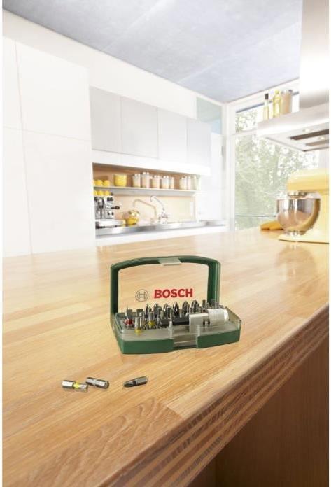 Produktbild Bosch Zubehör Schrauberbit-Set mit Farbcodierung, 32-teilig (Innensechsrund TX M10, Innensechsrund TX M15, Innensechsrund TX M20, Innensechsrund TX M30, Kreuz Phillips PH M1, Kreuz Phillips PH M2, Innensechsrund TX M25, Innensechsrund TX M27, Innensechsrund TX M40, Kreuz Pozidriv PZ M1, Kreuz Pozidriv PZ M2, Kreuz Phillips PH M3, Kreuz Pozidriv PZ M3)